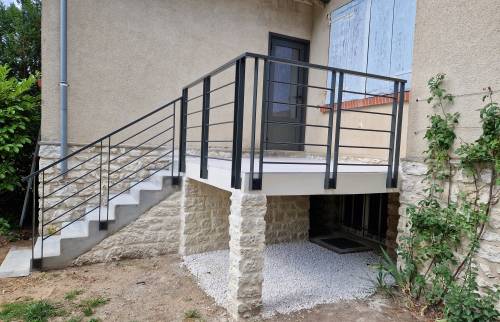 Création terrasse