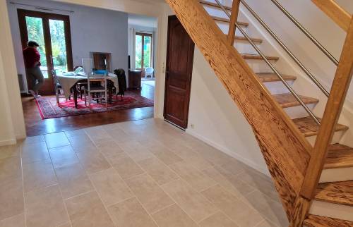  Légende  Entrée perspective salon