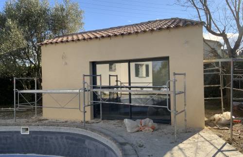 Cration d'un pool house