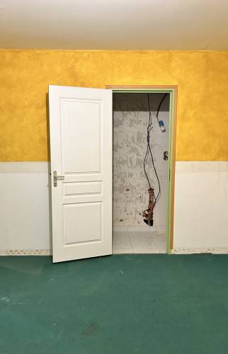 Porte salle d'eau chambre parentale avant 