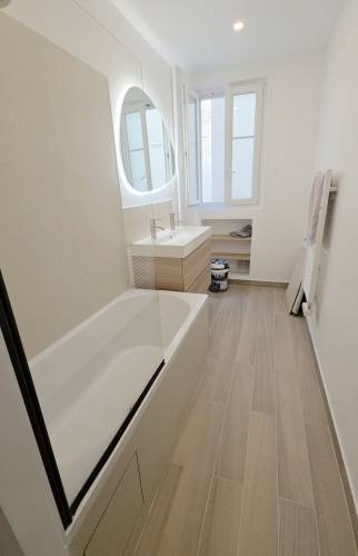 Rénovation complète d’une salle de bain à porte de clichy