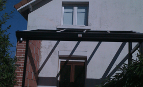 Réalisation d’une véranda en briques rouges