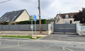 Installation d'un nouveau portail et clôture