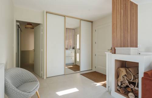 Rénovation complète d’une pièce de vie à Basse-Goulaine (44115) -entrée