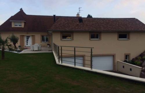 Rénovation de la façade d'une maison à Honfleur
