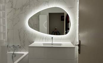 Rénovation complète de salle à bain à Antony 