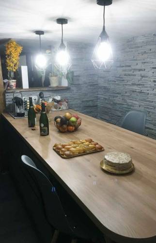 Installation cuisine équipée dans maison alsacienne