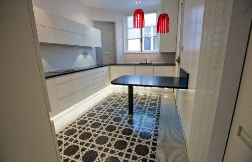 Pose de mosaïque dans un appartement à Boulogne-Billancourt