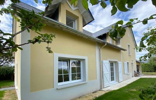 L'extension de maison terminée