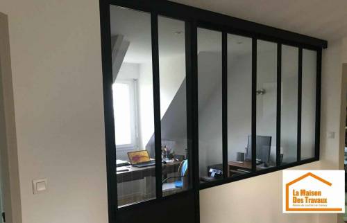 Rénovation de maison avec verrière sur Périers 50190