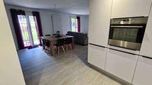 Cuisine et salle à manger après travaux