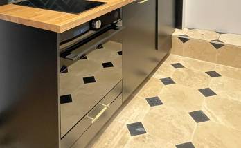 Carrelage de la cuisine