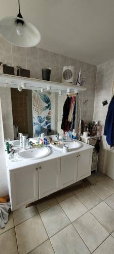 Ancienne salle de bain avant travaux de rénovation - Cholet 49300