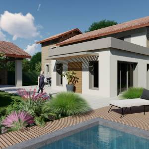 EXTENSION MAISON - Mathis CRONIER - La Maison Des Architectes