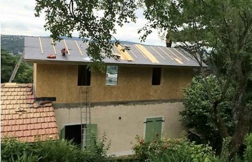 Surélévation Ossature Bois - Sud de Lyon