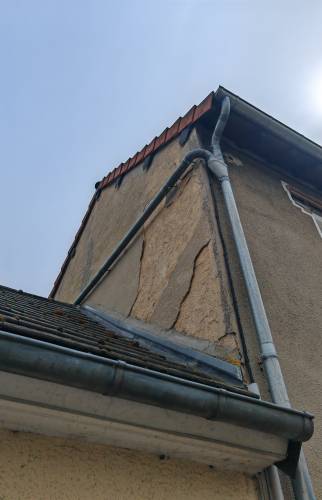Avant 3 - Rénovation Façade La Maison des Travaux Evreux Louviers