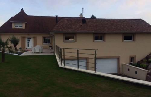 Rénovation de la façade d'une maison à Honfleur