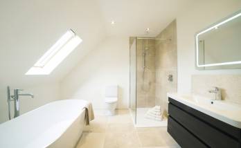 Création d’une salle de bain sous combles à Gif-sur-Yvette (91)