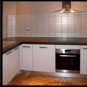 Rénovation d'un appartement, Toulouse - Cuisine ouverte sur le salon