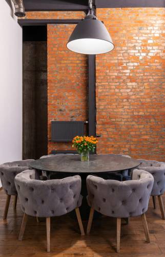 murs en brique pour un style industriel affirmé