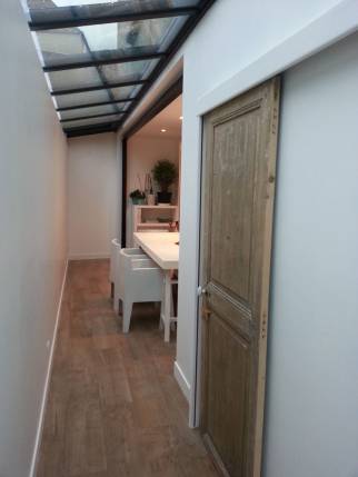 Travaux d'agrandissement de maison