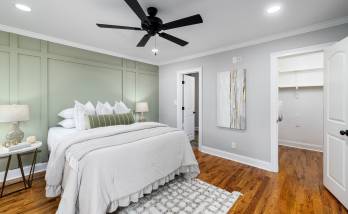 Rénovation des peintures dans une maison à Pessac