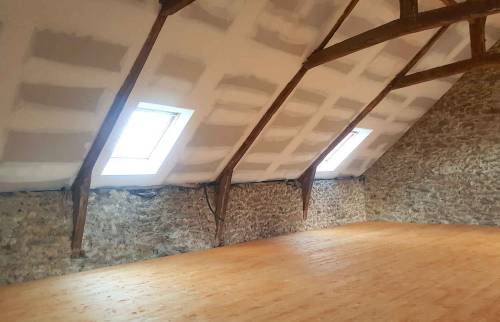 Isolation et plancher autoporté à Bourseul