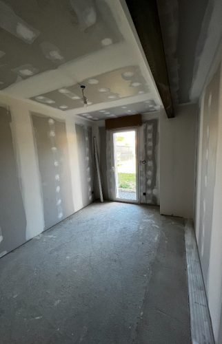 Création d'une extension de 10 m² à Vertou - travaux intérieurs