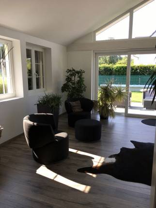 Agrandissement vu de l'intérieur