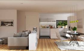 Espace séjour rénové