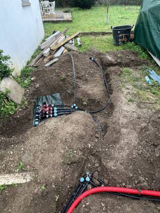 Pose d'arrosage automatique à Angoulins