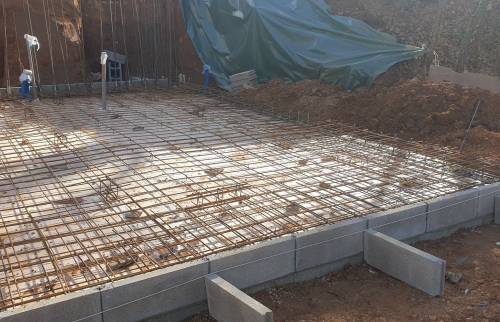 Création de la dalle