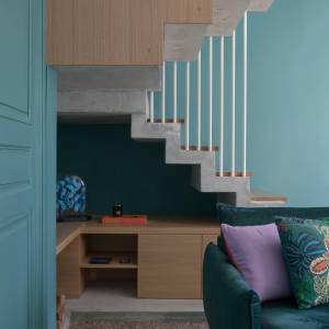 Plan d’architecte de la rénovation à Oullins par Anne Rose BOUYER