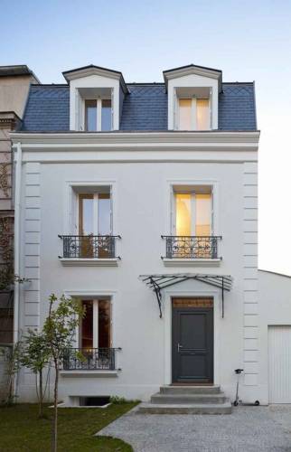 ravalement de façade avec enduit