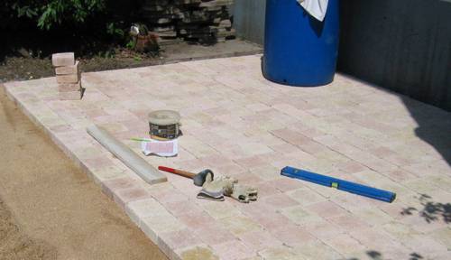 Travaux de maçonnerie
