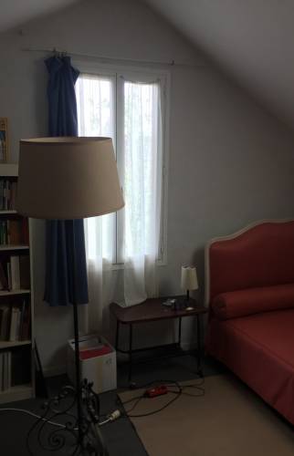 La chambre sous les combles avant travaux