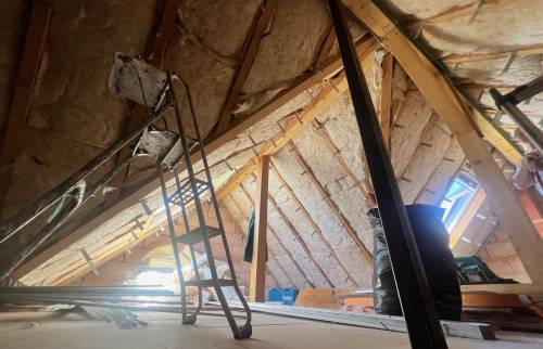 Pendant les travaux