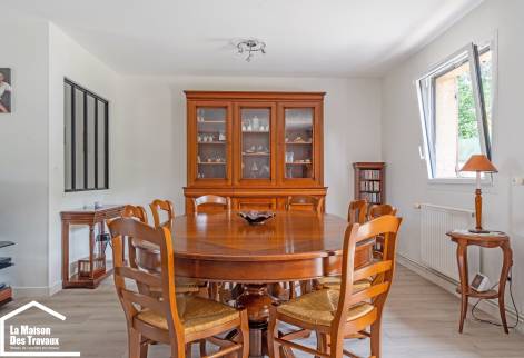 Verrières d'intérieures et rénovation d'une villa, Limonest (ouest de Lyon)