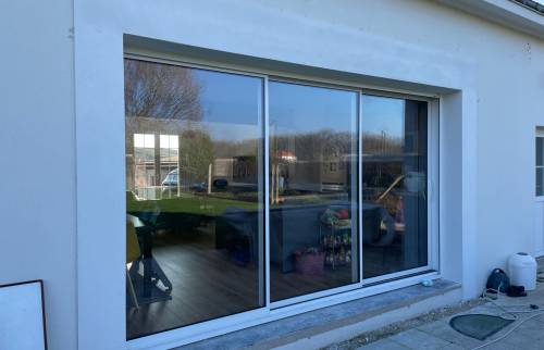 Rénovation et agrandissement d'un salon au Bignon