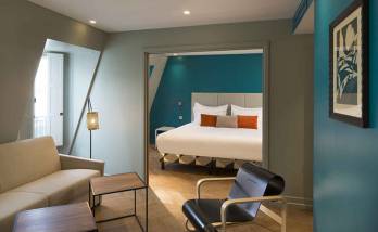 Rénovation intérieure d'un hôtel à Paris