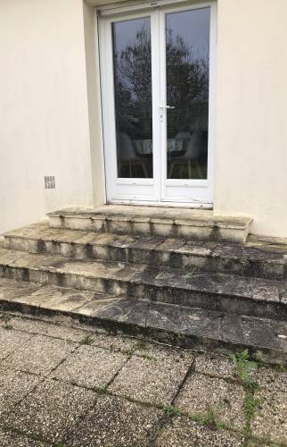 Les escaliers béton n'étaient plus adaptés.