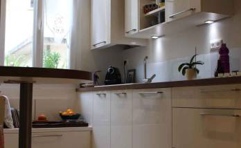 rénovation d'une cuisine couloir Morlaix (29) 