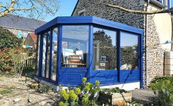 Réalisation d'une véranda à Saint-Benoit-des-Ondes