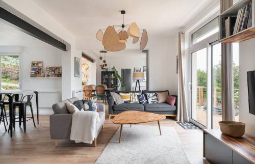 Extension rénovation de maison à Vertou- salon