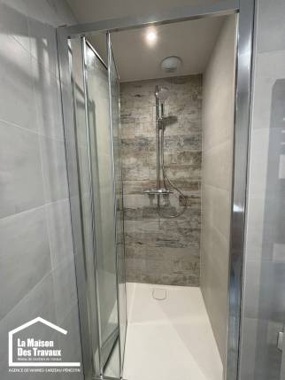 Création d'une salle de bain la maison des travaux Vannes Sarzeau Pénestin