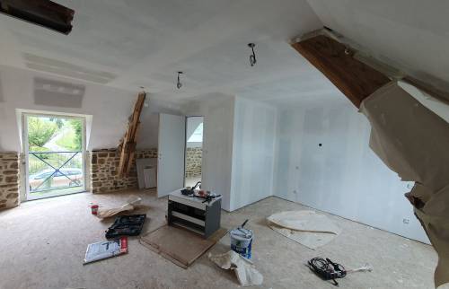 Isolation phonique et thermique terminée