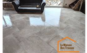 installation de plancher chauffant