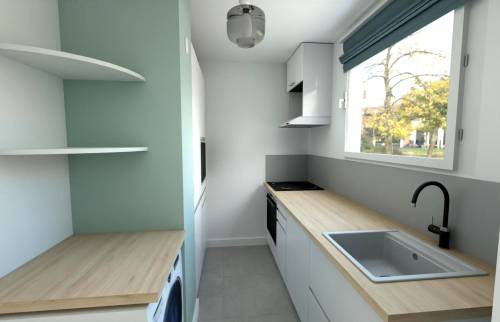 Projet de rénovation de cuisine - visuel avant rénovation