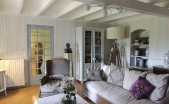 Rénovation maison : un salon qui invite à la détente à Jonzac