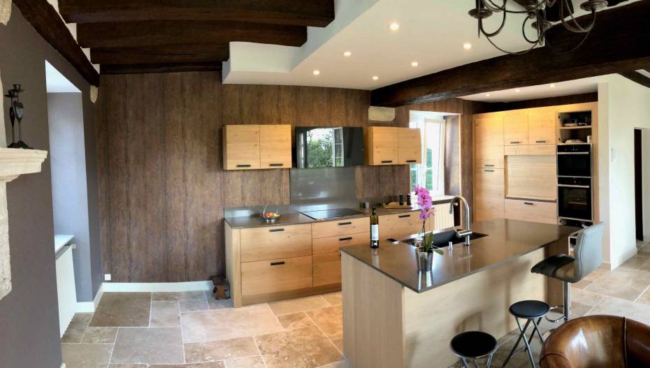 rénovation d'une cuisine contemporaine